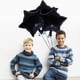thumbnail image 4 of 10 piezas de 18 pulgadas en forma de estrella Globos de papel Globos Mylar para el día de San Valentín Boda Fiesta de cumpleaños Decoración (Negro), 4 of 6