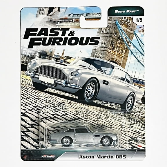 HW Premium Fast & Furious Euro Fast #1 Aston Martin DB5 GBW75