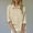 Beige, variant on Liyamei KIDS Linen Shirt Long Sleeve Pleated Button Down Blouse Spring Summer Casual Loose Fit Lightweight Tops Toddler Girls Tops Size 5-6 Years