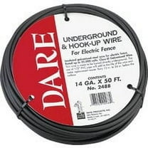Dare Products Electric Fence Underground And Hook-Up Wire Black