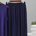 thumbnail image 4 of Qiyinn Men's Cotton Pajama Set | Breathable Soft Long Sleeve Sleepwear for Night, Lounge, Home, 4 of 5