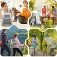thumbnail image 7 of Cat Backpack Carrier Large Pet Backpack for Small Dog Medium Cat Puppy Kitten Bunny up to 15lbs, Ventilated Mesh Dog Collapsible Travel Backpack for Hiking Walking Outdoor, 7 of 7