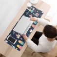 thumbnail image 3 of Long Mouse Pads for Desk,Dark Blue Princess Castle Pattern Desk Mats on Top Of Desks, Desk Mouse Pad Extra Large with 3mm Non-Slip Base and Stitched Edge for Gaming,Office,Work,Home 31.5"x11.8", 3 of 6
