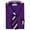 Purple, variant on Kids Boys Long Sleeve Dress Shirt With Tie and Hanky Purple