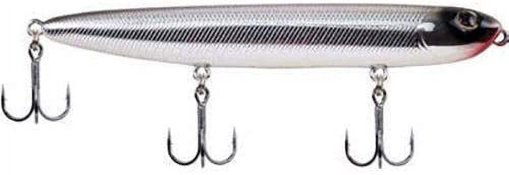 Berkley Drift Walker Topwater Fishing Lure, Ghost White, 1/2 oz