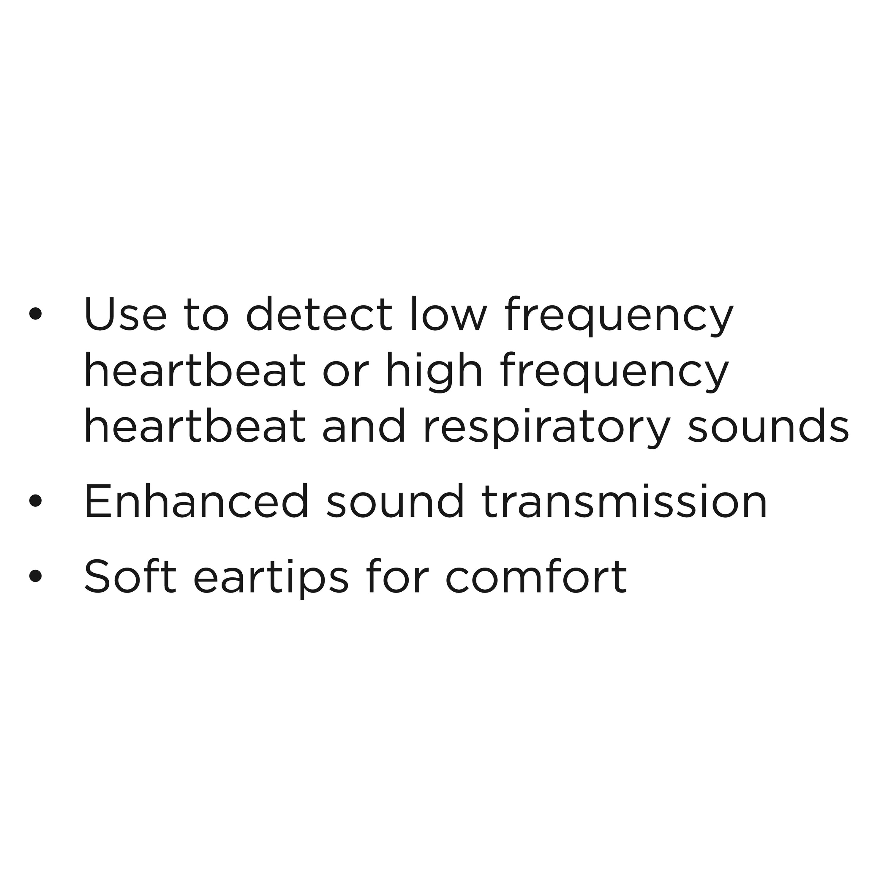 Equate Dual Frequency Stethoscope for Home Use, Pediatric and Adult Use, Lightweight, Dual-Head