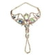 thumbnail image 5 of Pulsera de danza del vientre con cadena, joyería brillante, accesorios de disfraz para mujer con diamantes de imitación Oro, 5 of 8