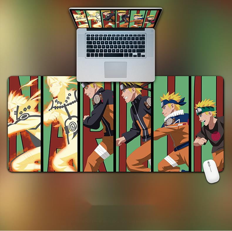 Anime Ninja Mouse Pad XL Gaming Mousepad Mouse Mat 23.8"x11.8"x0.12"" for Laptop PC Office Desk Accessories - Walmart.com