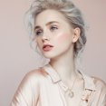 thumbnail image 4 of WREESH Collier Bijou de Mode Collier Bicolore en Forme de Cœur Micro-Incrusté Amour Maternel, 4 of 5