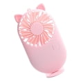 thumbnail image 4 of Guardoinrt Portable Mini Fan Handheld Personal USB Table Pocket Rechargeable Fans Pink Kitten 5Set, 4 of 6