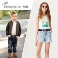 thumbnail image 4 of AWAYTR Kids Adjustable Magnetic Buckle Belts, Elastic Stretch Comfort Waist Bands for Children Jeans Uniform, 3PCS, 4 of 13