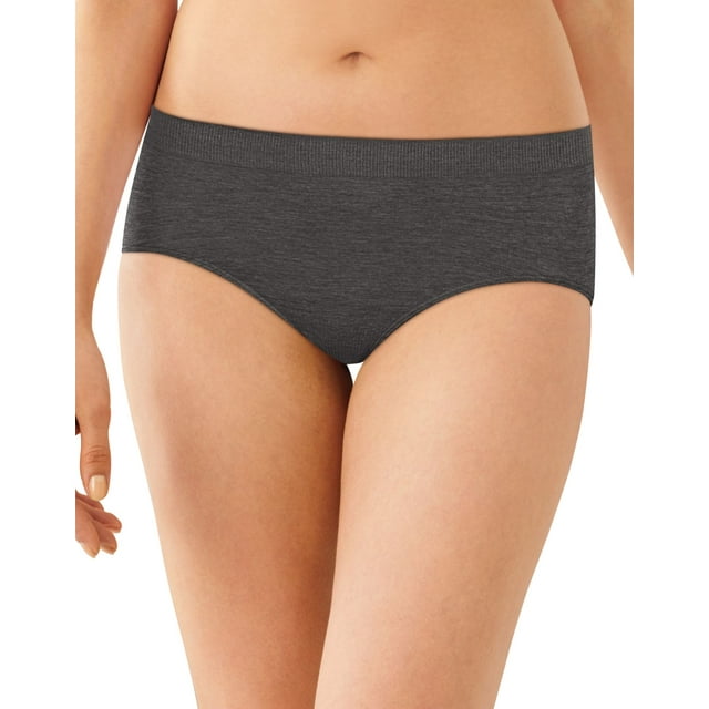 Barely There by Bali Womens Comfort Revolution Microfiber Seamless Hipster, 10/1