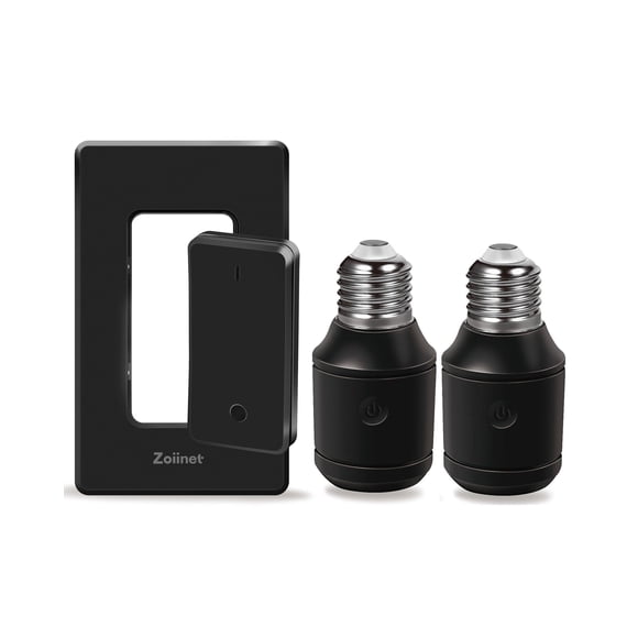 Casquillo Zoiinet de 500 W con mando a distancia, color negro