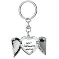 thumbnail image 1 of Best Roommate Universe Graduation season Heart Angel Wing Key Chain Holder, 1 of 3