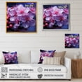 thumbnail image 4 of Designart "Harmonious Pink Lilacs In A Photo IV" Lilacs Floater Framed Canvas Prints, 4 of 5