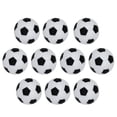 thumbnail image 2 of Shisuyan 10PCS Footballs Resin Ball Foosball Balls Table Football Replacement Props, 2 of 8
