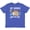 Vintage Royal Blue, variant on Inktastic My Nonna Loves Me with Sloth and Hearts Youth T-Shirt