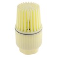 thumbnail image 3 of Unique Bargains Remplacement Partie PVC Pied Fond Valve Beige 2 Pouces Filetage Intérieur, 3 of 3