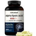 thumbnail image 1 of Suplemento de ácido alfa lipoico NatureBell 600 mg con complejo B1, 1 of 8