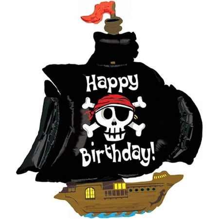 Pirate Ship Shaped Jumbo Balloon