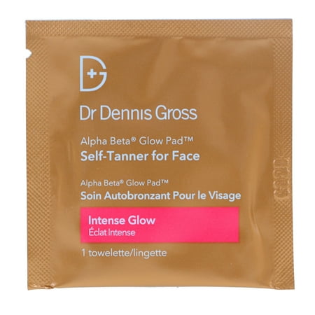 Dr. Dennis Gross Alpha Beta Glow Pad Self Tanner for Face 20 ct
