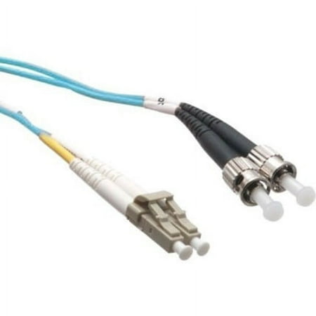 UPC: 0841280145964 | Axiom LC/ST Multimode Duplex OM4 50/125 Fiber Optic Cable 50m