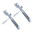 thumbnail image 2 of 2PCS Silver Multifunction Stainless Steel Wine Corkscrew Red Wine, 2 of 7