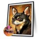 thumbnail image 2 of 5D lindo animal completo redondo taladro diamante pintura conjunto artesanía hogar pared decoración Likrtyny Arte deco, 2 of 9