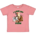 thumbnail image 3 of Inktastic I Love My Farm with Happy Farm Animals Boys or Girls Baby T-Shirt, 3 of 5
