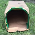 HGTV Winner 200 Lawn Bag Holder Turns Paper Bags Into a Dustpan. Stays