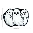 thumbnail image 3 of SIYTUAU Halloween Bath Mat Absorbent Non-Slip Rug For Bathroom Kitchen Faux Wool Washable Decorative Carpet Size M M, 3 of 6