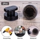 thumbnail image 2 of Tirador de puerta con ventosa de 2 piezas, tirador con ventosa, tirador con ventosa para ventana salediza con ventosa fuerte para armario de baño, cajón, tirador de vidrio con movilidad,, 2 of 5