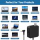 thumbnail image 5 of Cargador portátil VUOHOEG 65W 45W para Lenovo Flex 4 5 6 1470 1480, 5 of 7