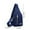 🔥 Blue_New#6362, variant on Waterproof Travel Sling Chest Bag | Crossbody Front Pack | Anti-Theft Hidden Pocket | USB Charging Port | Breathable Strap | Large Capacity | 30x17x16cm | 1pc | Multiple Colors