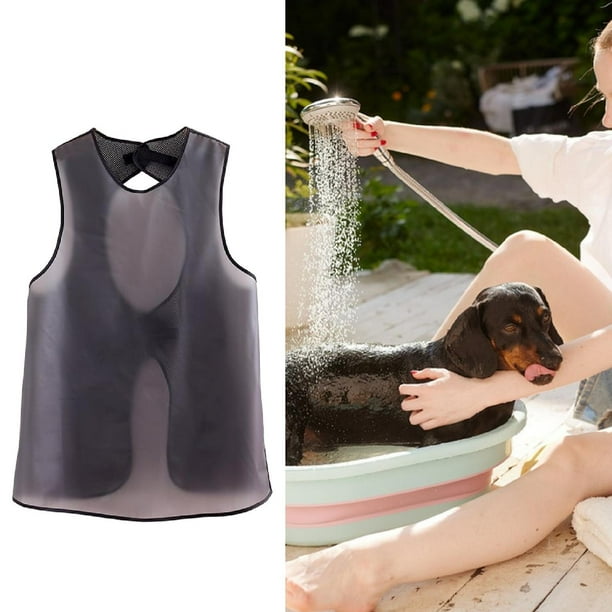 Delantal impermeable Babero translúcido Adultos Trabajo de la ropa