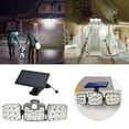 Solar Lights Outdoor Indoor Motion Sensor LED Flood Light Solar Powered Lights Outside 4