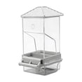 thumbnail image 2 of Automatic Wall-Mounted Parrot Feeder with Transparent Moisture-Proof Bin for Small Birds, Indoor and Outdoor Use, 2 of 6