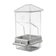 thumbnail image 2 of Comedero automático para loros: comedero transparente montado en la pared para aves pequeñas en interiores o exteriores, 2 of 6