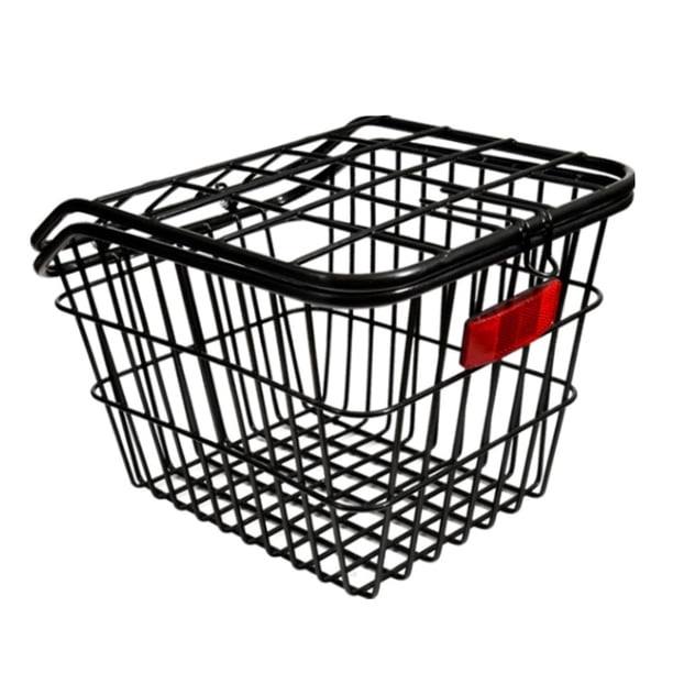 Panier De Vélo électrique Universel Amovible – Métal Robuste, Sac Intérieur Imperméable, Fixations Incluses