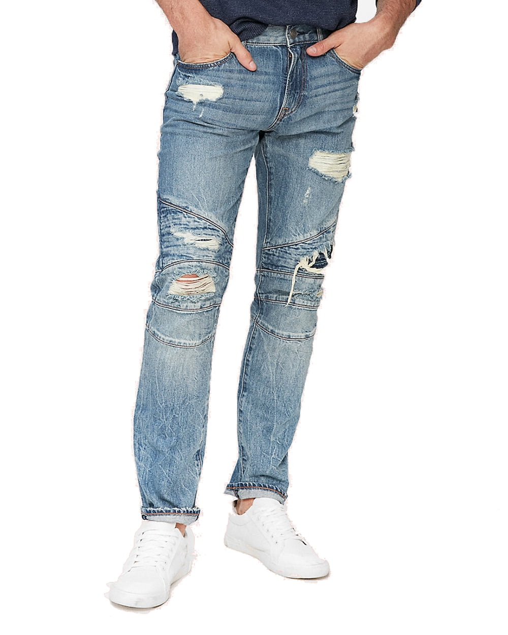 Express Men's Rocco Slim Fit Skinny Leg Jeans, W36 L30