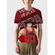 thumbnail image 2 of T-shirt round neck Role Pattern loose short sleeve C21, 2 of 5