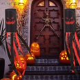 thumbnail image 3 of BadPiggies 2 Pack 40" Halloween Windsock Flags, Pumpkin Ghost Witch Hanging Windsock Halloween Party Outdoor Decoration for Front Yard Patio Lawn Garden, 3 of 8