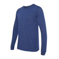 thumbnail image 3 of Unisex Jersey Long-Sleeve T-Shirt - NAVY TRIBLEND - M, 3 of 3