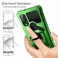 thumbnail image 6 of Nagebee Phone Case Compatible for Cricket Innovate E 5G (E Version 2022) with Tempered Glass Screen Protector, Full-Body Protective [Military-Grade], Magnetic Car Ring Holder Durable Case (Green), 6 of 7