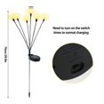 thumbnail image 2 of 2PC Firefly Solar Lights, 6 LED Oscillating Waterproof Solar Powered Garden Lights, Firefly Solar Garden Lights, Decorative Solar Lights for Driveway, Patio, Garden, 2 of 5