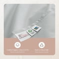 thumbnail image 5 of Whisper Organics 300 TC Sateen Fitted Sheet, 5 of 8