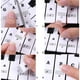 thumbnail image 4 of Toystoory Pegatina para llave de Piano, teclado electrónico, calcomanía transparente, llaves, instrumento, pegatinas de entrenamiento, Accesorios para instrumentos musicales, 4 of 6