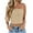 A01 Khaki, variant on bnaln Crop Tops for Women Strapless Bandeau Tank Tops Summer Casual Sleeveless Shirts Blouses Tube Top Eyelet Cropped Vest Shirts Comfortable Daily Wear Going Out Tees Streetwear