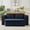 Blue, variant on Tmsan 74.8'' Folding Sleeper Sofa Bed,Modern 2-in-1 Futon Floor Sleeper Sofa with 2 Pillows and Blanket,Convertible Memory Foam Loveseat Couch,for Living Room,No Assembly Required (Faux Fur,Brown)