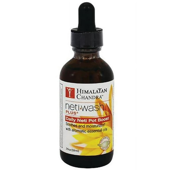 Himalayan Chandra Neti Wash Plus Daily Neti Pot Boost 2 fl oz Liq